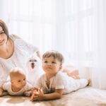 Mama si bebelus fericiti